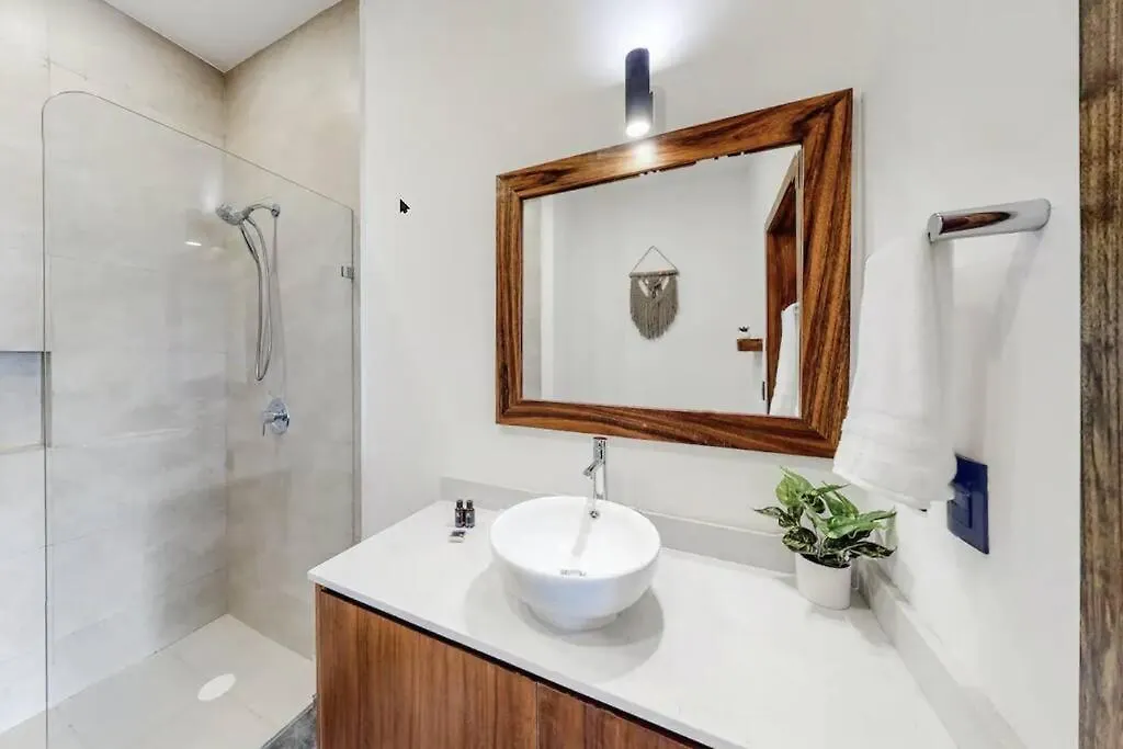 Apartament Contemporary Poolside Condo, Wi-Fi - Paraiso Kaanal 101 Tulum Meksyk